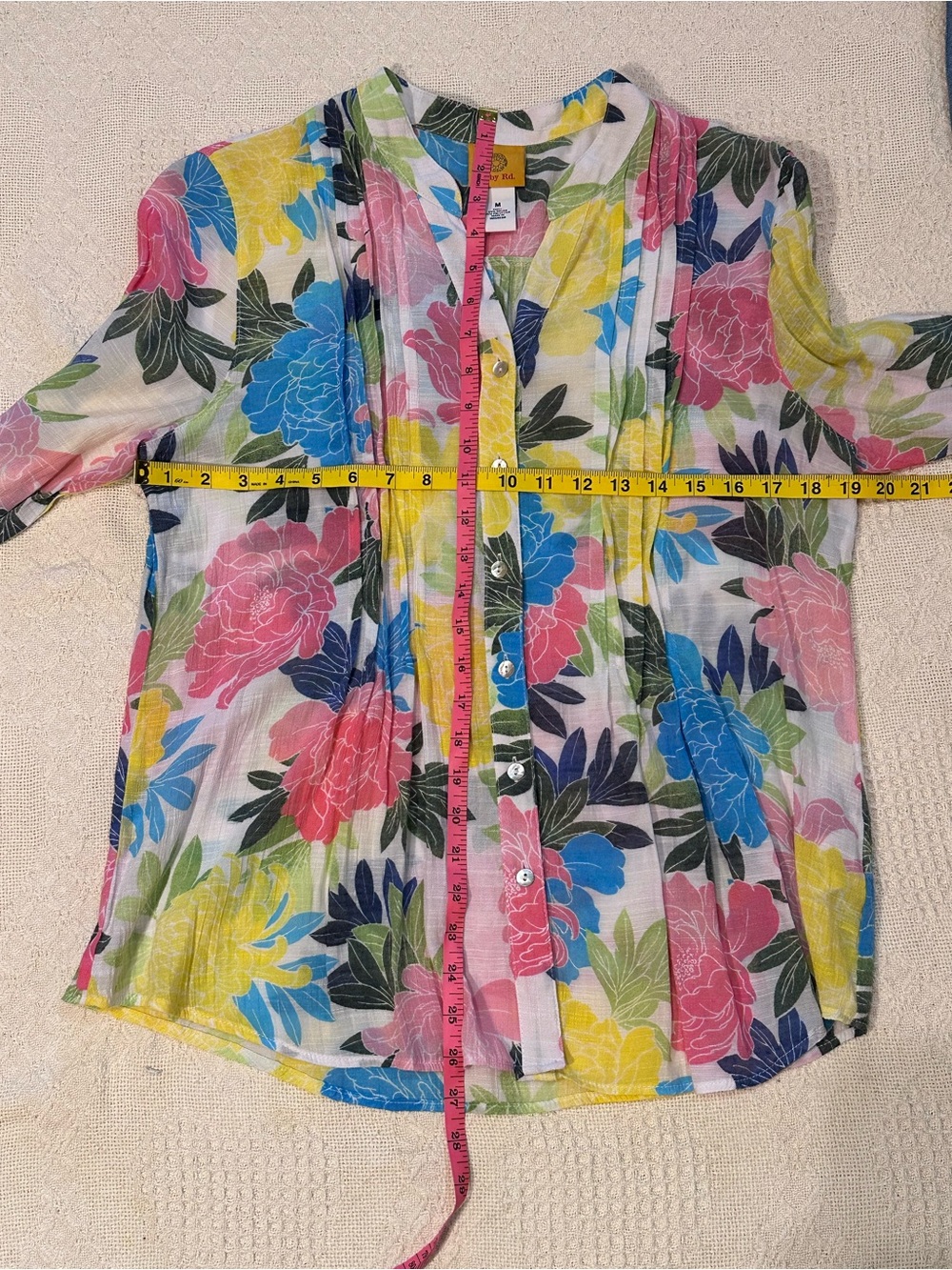 Ruby Rd Tropical Blouse - Picture 4 of 10